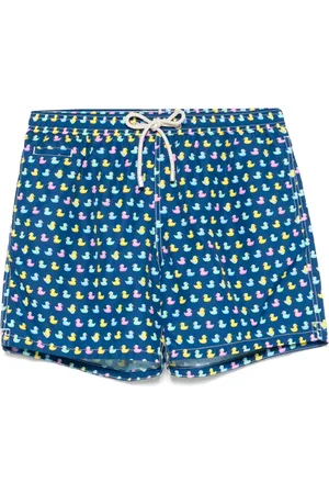 MC2 SAINT BARTH Costume da bagno con stampa Ducky Pastel