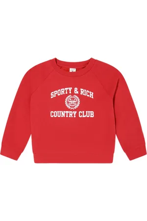 Sporty & Rich Felpa con stampa logo