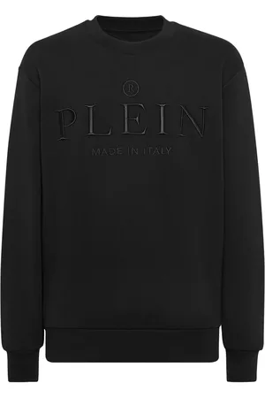 Philipp Plein Felpa con logo goffrato