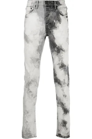 Purple Brand Jeans con fantasia tie dye