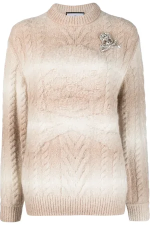 Philipp Plein Maglione a righe Skull&Bones