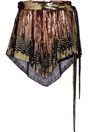 Paco rabanne Shorts con paillettes