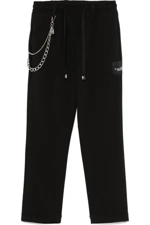 John Richmond Pantaloni con applicazione logo