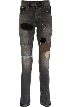 Purple Brand Jeans con effetto vissuto