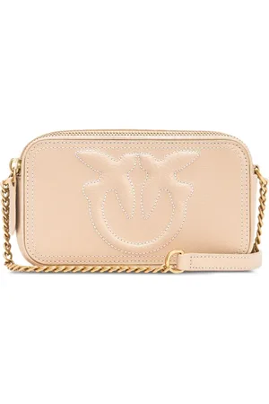 Pinko Borsa a tracolla piccola con logo goffrato
