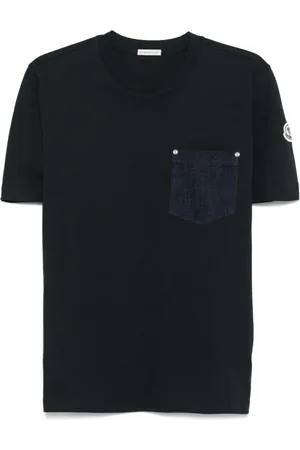 Moncler T-shirt con applicazione logo