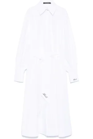 Karl Lagerfeld Abito midi in popeline