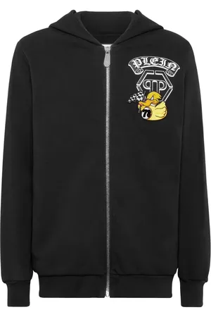 Philipp Plein Felpa con cappuccio Gothic Duck