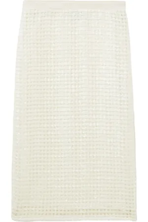 Claudie Pierlot Gonna midi con lavorazione all
