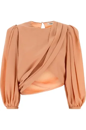 Chloé Blusa con dettaglio drappeggiato