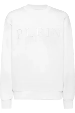 Philipp Plein Felpa con logo goffrato