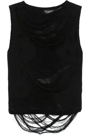 Maison Margiela Canotta con effetto vissuto