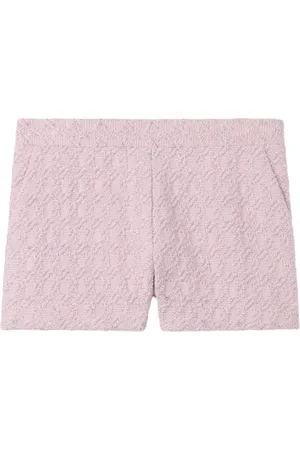 ST. JOHN Shorts a maglia a nido d