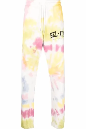 BEL-AIR ATHLETICS Pantaloni sportivi con fantasia tie dye