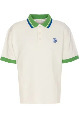 Drôle de Monsieur Polo con colletto a contrasto