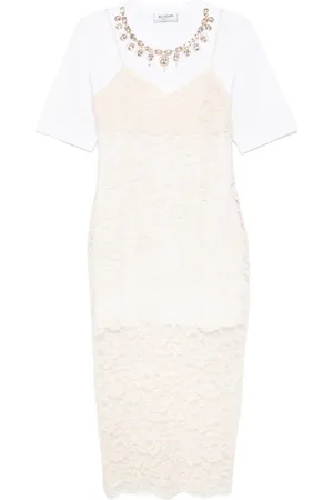 Blugirl Abito midi con ricamo