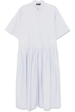 Fabiana Filippi Abito midi in popeline