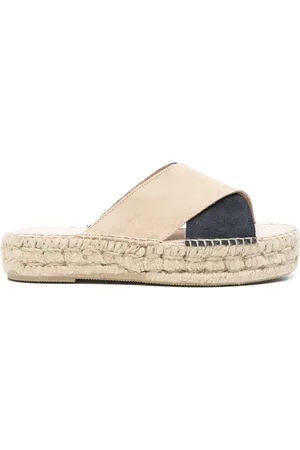 MANEBI Espadrilles in pelle scamosciata