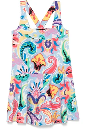 Etro Abito corto con stampa paisley