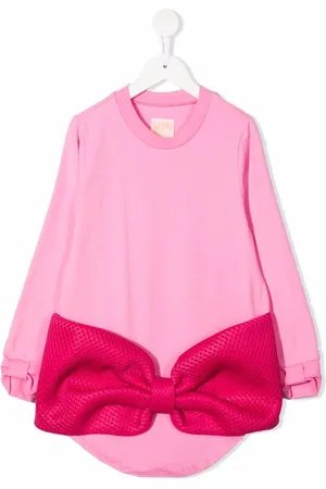 Wauw Capow by Bangbang Abito Ursula con fiocco oversize