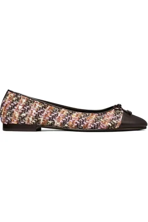 Tory Burch Ballerine con punta a contrasto