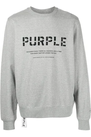 Purple Brand Felpa con stampa