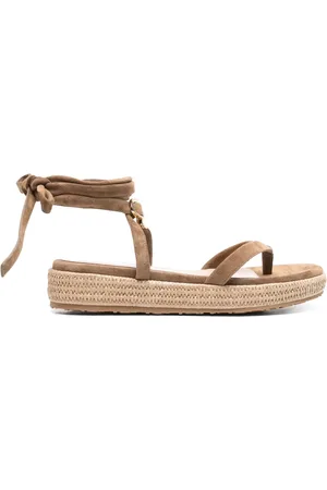 Gianvito Rossi Espadrilles in pelle scamosciata