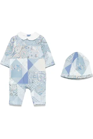 Etro Set neonato con stampa paisley