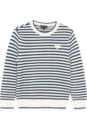 Emporio Armani Maglione con applicazione logo