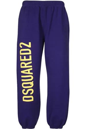 Dsquared2 Pantaloni sportivi in cotone con logo