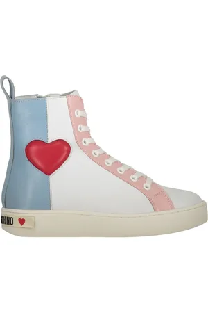 Moschino Sneakers alte con dettaglio a cuore