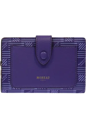MOREAU Portafoglio Zippy con logo e battente