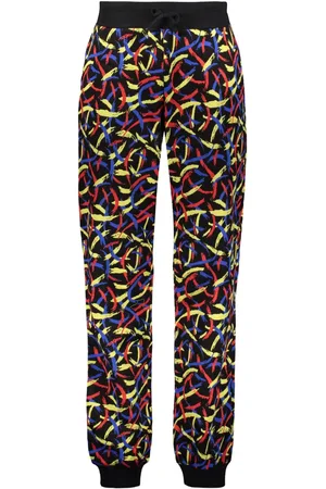 Missoni Pantaloni sportivi con motivo jacquard