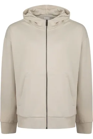 Calvin Klein Felpa in cotone biologico con cappuccio