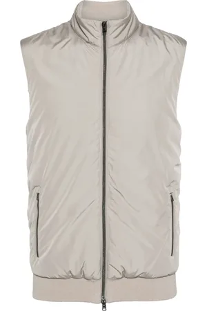 HERNO Gilet imbottito con inserti