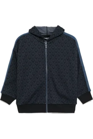Emporio Armani Felpa con monogramma