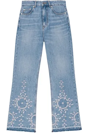 Ganni Jeans in pizzo sangallo