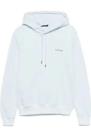 Lanvin Felpa in cotone con cappuccio