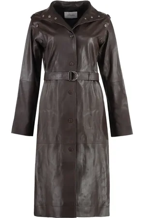 YVES SALOMON Cappotto in pelle