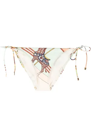 Tory Burch Slip bikini con stampa grafica