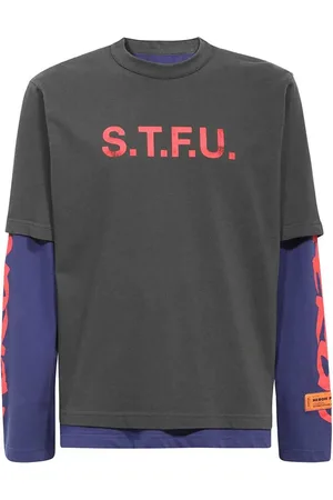 Heron Preston T-shirt in cotone con stampa