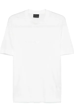 Emporio Armani T-shirt con logo ricamato