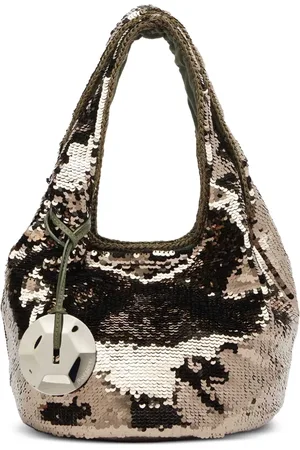 J.W.Anderson Borsa tote mini con paillettes