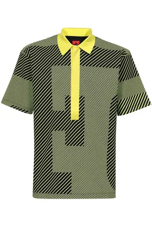 FERRARI Polo in cotone con ricamo logo