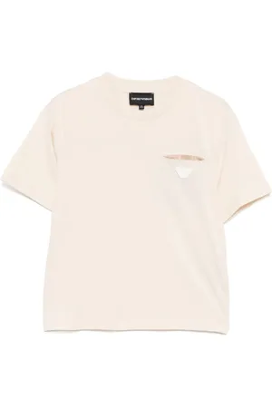 Emporio Armani T-shirt con applicazione logo