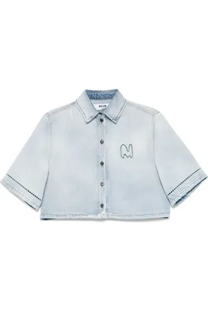 Msgm Camicia denim