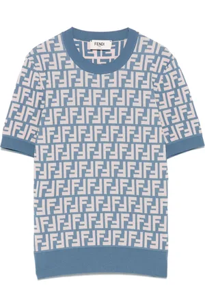 Fendi T-shirt FF jacquard