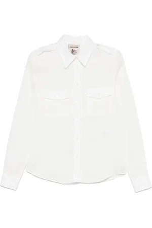 SEMICOUTURE Camicia in lino
