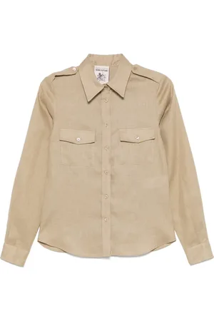 SEMICOUTURE Camicia in lino