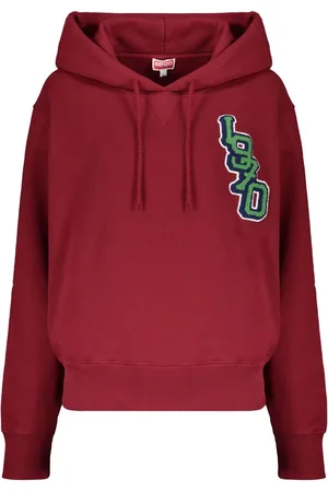 Kenzo Felpa in cotone con cappuccio